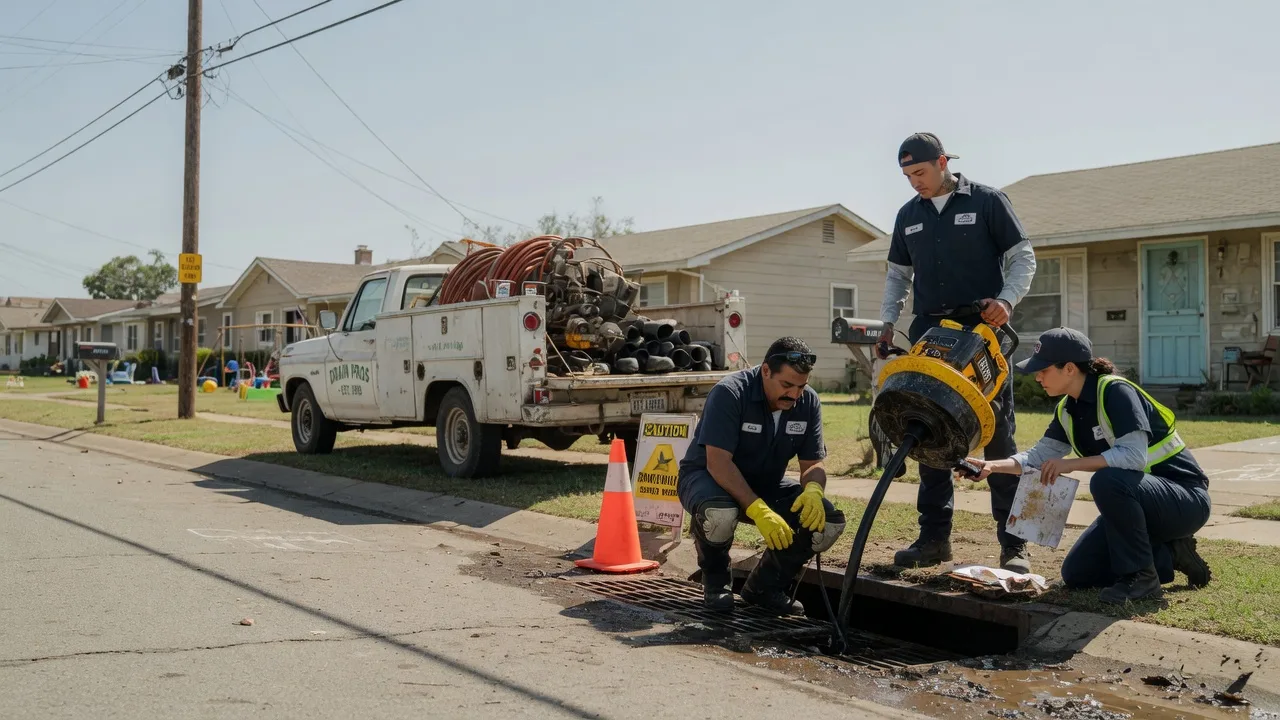 Drain Cleaning in Huffman, TX near me